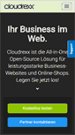 Mobile Screenshot of cloudrexx.com